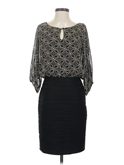 Pre-owned Danny & Nicole Cocktail Dress In Black