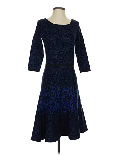 Pre-owned Danny & Nicole Cocktail Dress In Blue