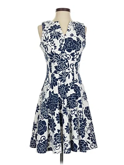 Pre-owned Danny & Nicole Cocktail Dress In Blue