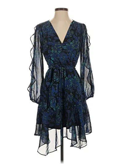 Pre-owned Danny & Nicole Cocktail Dress In Blue