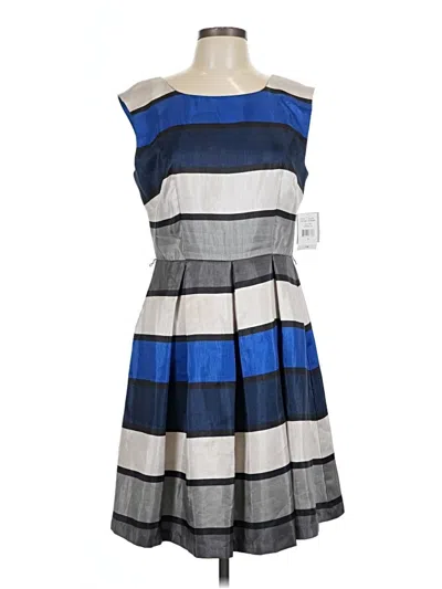 Pre-owned Danny & Nicole Cocktail Dress In Blue