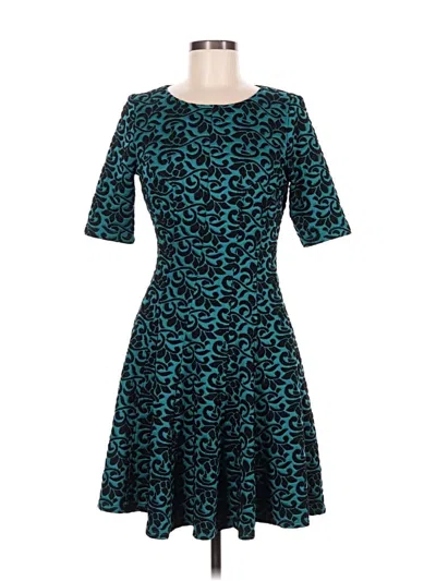 Pre-owned Danny & Nicole Cocktail Dress In Blue