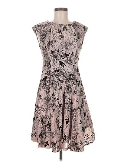 Pre-owned Danny & Nicole Cocktail Dress In Gray