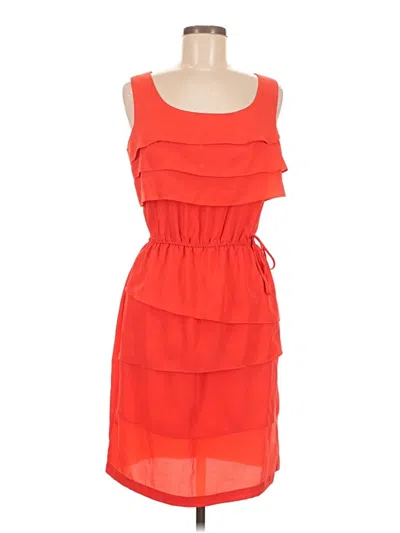 Pre-owned Danny & Nicole Cocktail Dress In Orange