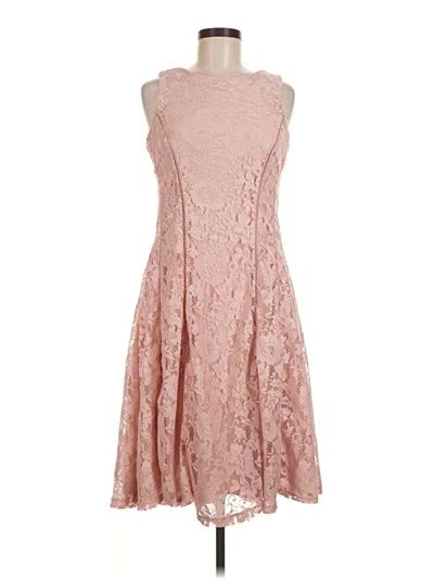 Pre-owned Danny & Nicole Cocktail Dress In Pink