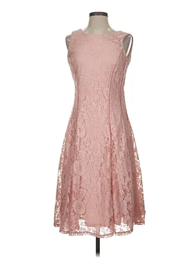 Pre-owned Danny & Nicole Cocktail Dress In Pink