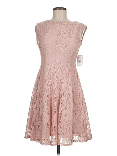 Danny & Nicole Cocktail Dress In Pink