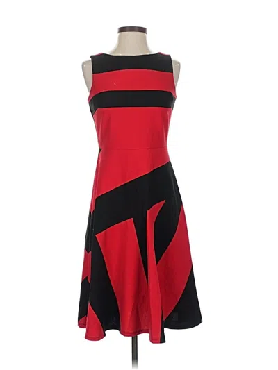 Pre-owned Danny & Nicole Cocktail Dress In Red