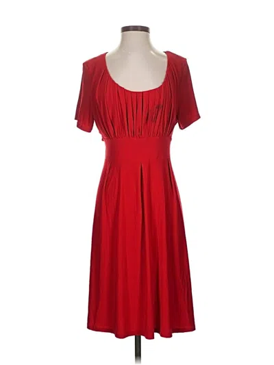 Pre-owned Danny & Nicole Cocktail Dress In Red