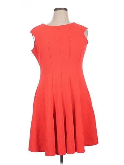 Pre-owned Danny & Nicole Cocktail Dress In Red