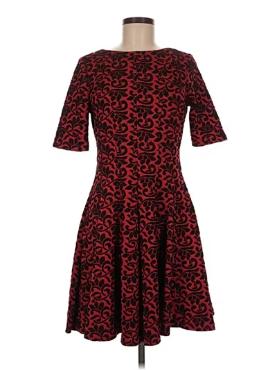 Pre-owned Danny & Nicole Cocktail Dress In Red