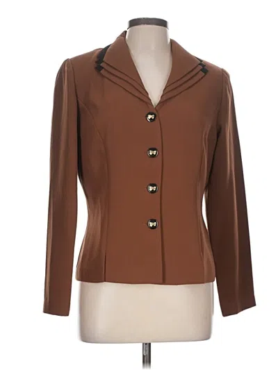 Pre-owned Danny & Nicole Jacket In Brown