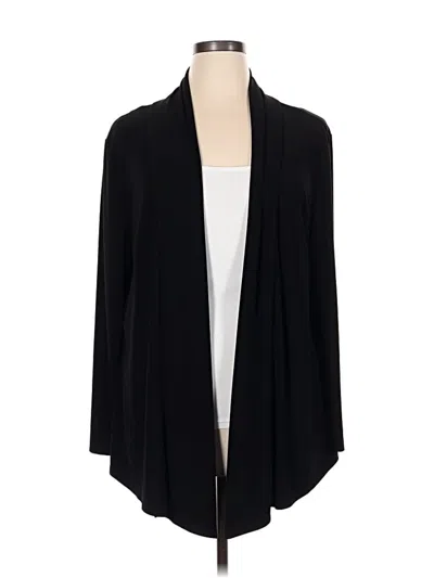Pre-owned Danny & Nicole Kimono In Black