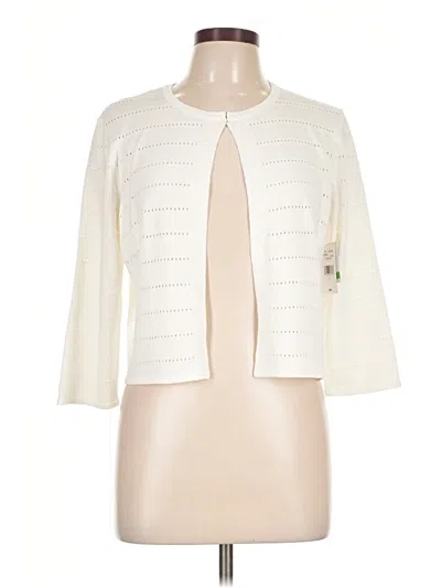 Pre-owned Danny & Nicole Kimono In Ivory
