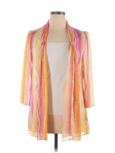 Pre-owned Danny & Nicole Kimono In Pink