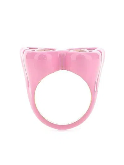 Dans Les Rues Beatter-fly Ring In Pink