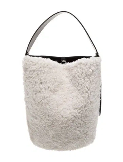 Pre-owned Danse Lente Leather Bucket Bag In Multi