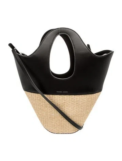 Pre-owned Danse Lente Leather Bucket Bag In Neutral