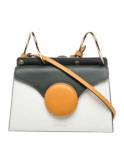 Pre-owned Danse Lente Leather Crossbody Bag In Multicolor