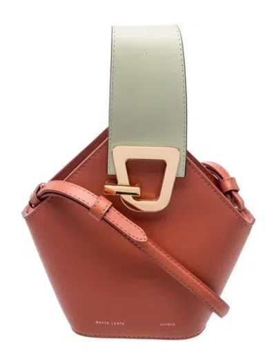 Pre-owned Danse Lente Leather Crossbody Bag In Pink