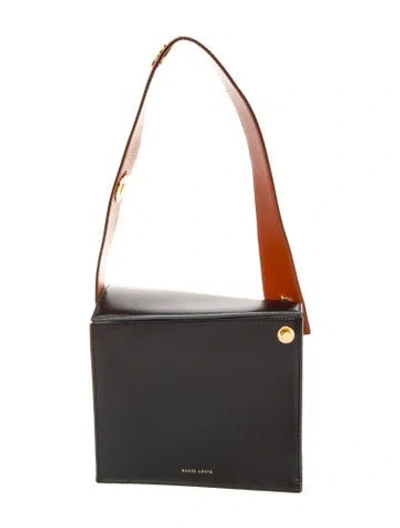 Pre-owned Danse Lente Leather Shoulder Bag In Black