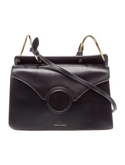 Pre-owned Danse Lente Leather Shoulder Bag In Black