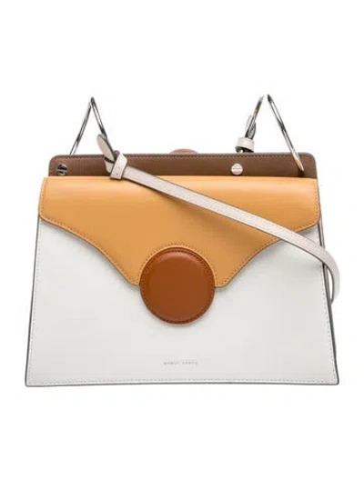 Pre-owned Danse Lente Leather Shoulder Bag In Neutral
