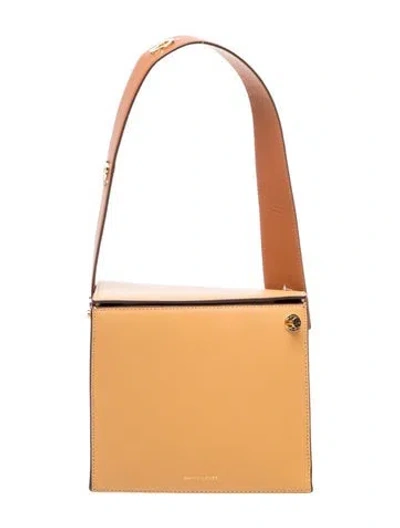 Pre-owned Danse Lente Leather Shoulder Bag W/ Tags In Neutrals