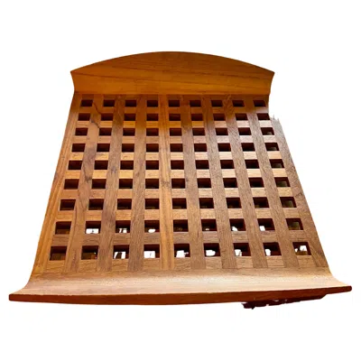 Pre-owned Dansk 1950s Solid Teak Danish Modern Rare Xlarge Tray Designed By Quistgaard For  In Brown