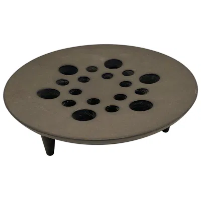 Pre-owned Dansk Jens Quistgaard Cast Iron Candleholder For  In Black