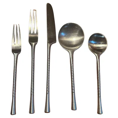 Pre-owned Dansk Jens Quistgaard For  "jette" Service For 8 In Gray