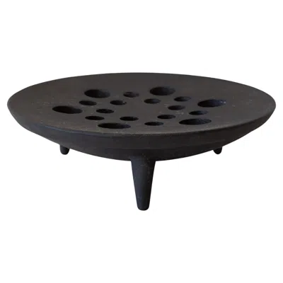 Pre-owned Dansk Jens Quistgaard Modernist Tripod Iron Candle Incense Holder  Original Box In Black