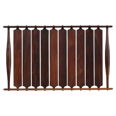 Pre-owned Dansk Jens Quistgaard "rare Woods" Rosewood Serving Tray For  In Brown