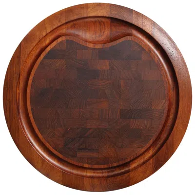 Pre-owned Dansk Mutenye Cheese Board By Jens H. Quistgaard For  In Brown