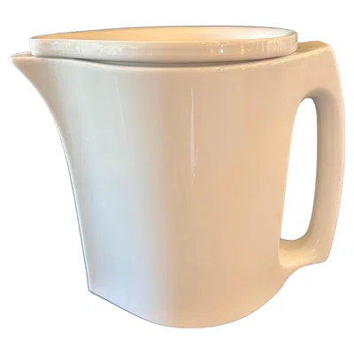 Pre-owned Dansk Rare White Porcelain Pitcher By  Designs, Austria