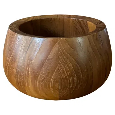 Pre-owned Dansk Small Staved Teak Bowl By Jens Quistgaard For  In Brown