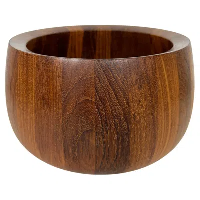 Pre-owned Dansk Teak Salad Bowl By Jens Quistgaard For  In Brown