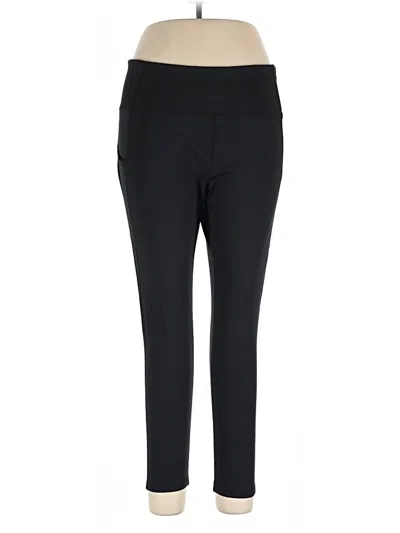 Pre-owned Danskin Active Pants In Black