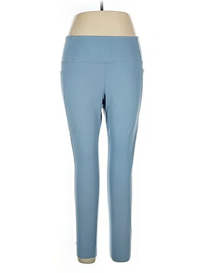 Pre-owned Danskin Active Pants In Blue