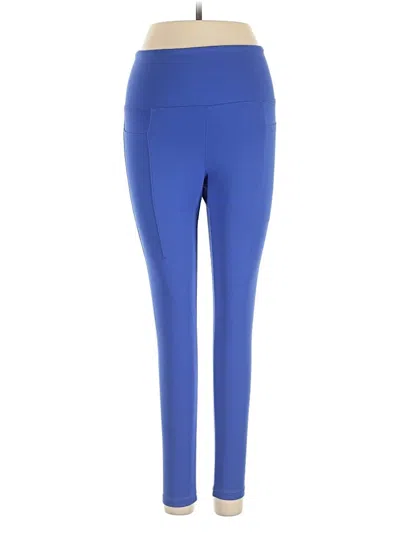 Pre-owned Danskin Active Pants In Blue