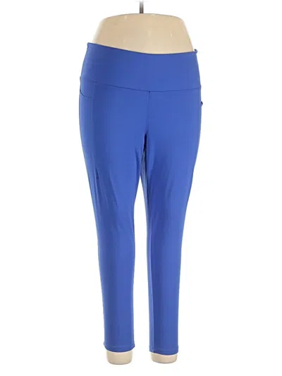 Pre-owned Danskin Active Pants In Blue