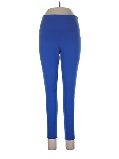 Pre-owned Danskin Active Pants In Blue