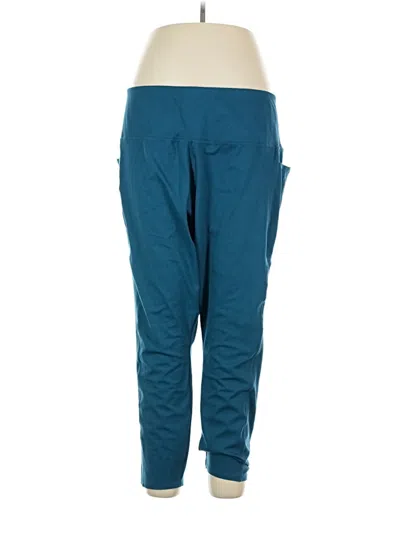 Pre-owned Danskin Active Pants In Blue