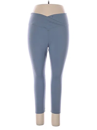 Pre-owned Danskin Active Pants In Blue