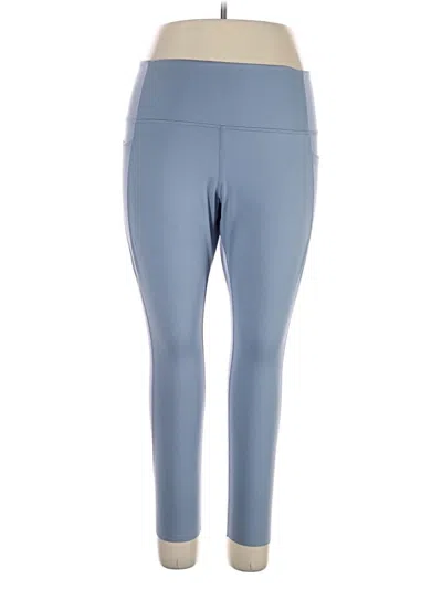 Pre-owned Danskin Active Pants In Blue