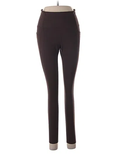 Pre-owned Danskin Active Pants In Brown