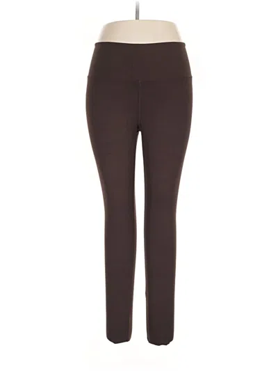 Pre-owned Danskin Active Pants In Brown