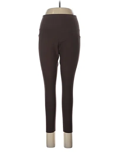 Pre-owned Danskin Active Pants In Brown