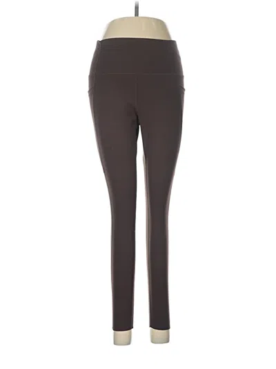 Pre-owned Danskin Active Pants In Brown