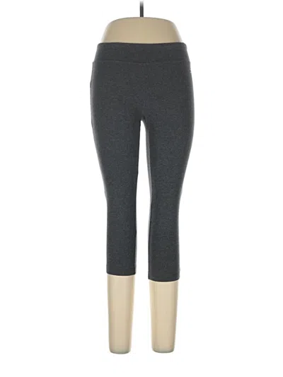 Pre-owned Danskin Active Pants In Gray